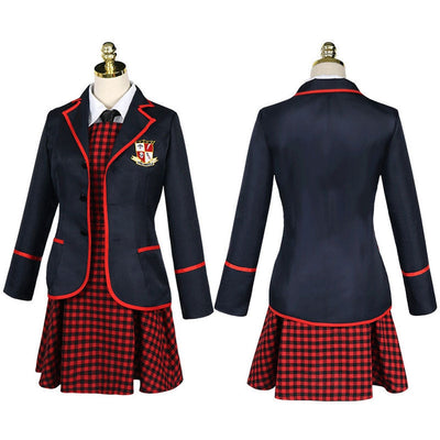 The Umbrella Academy Female JK School Uniform Cosplay Costumes