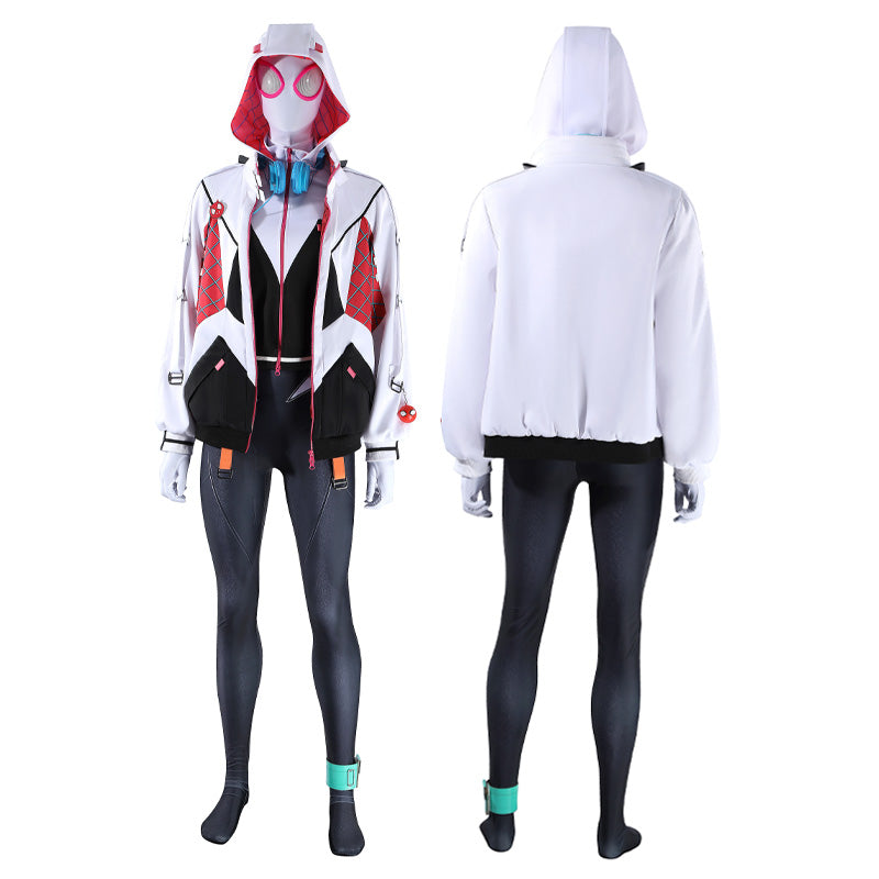All New Spider Gwen: The Ghost Spider Gwen Stacy Cosplay Costume