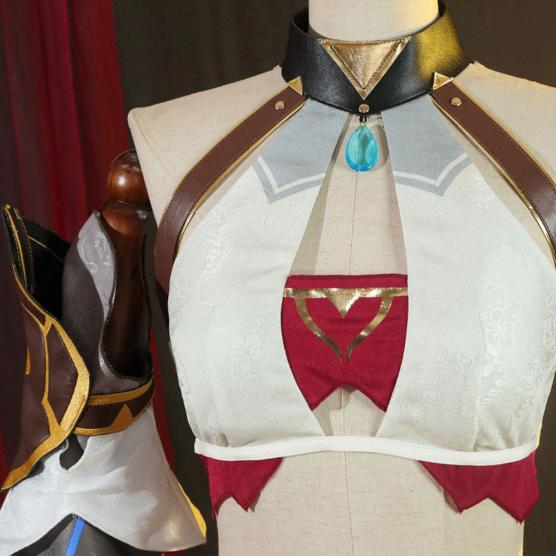 Game Genshin Impact Eremite Desert Clearwater Cosplay Costumes