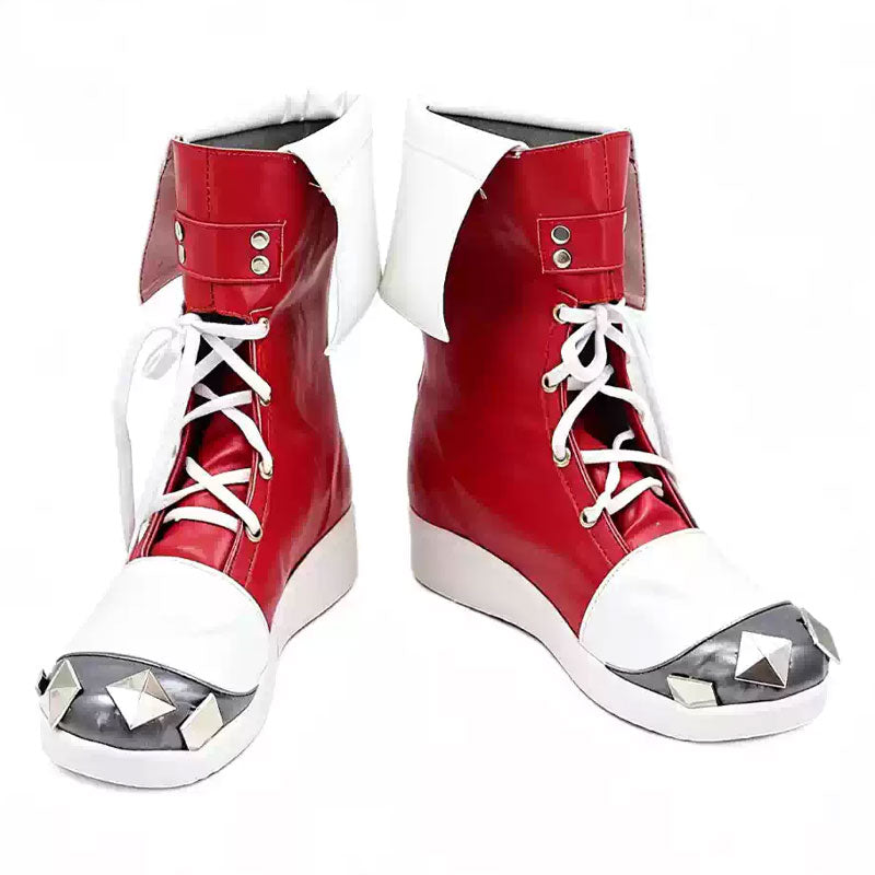 LOL Supervillain Jinx Cosplay Shoes