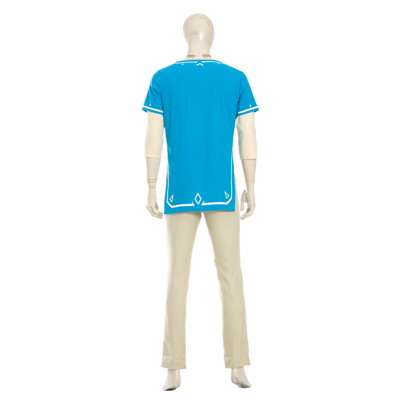 Game The Legend of Zelda: Breath of the Wild Link Fullset Cosplay Costumes