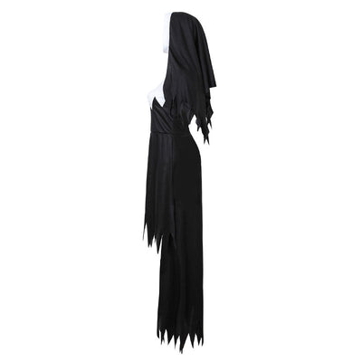 Halloween Zombie Vampire Nun Dress Cosplay Costumes