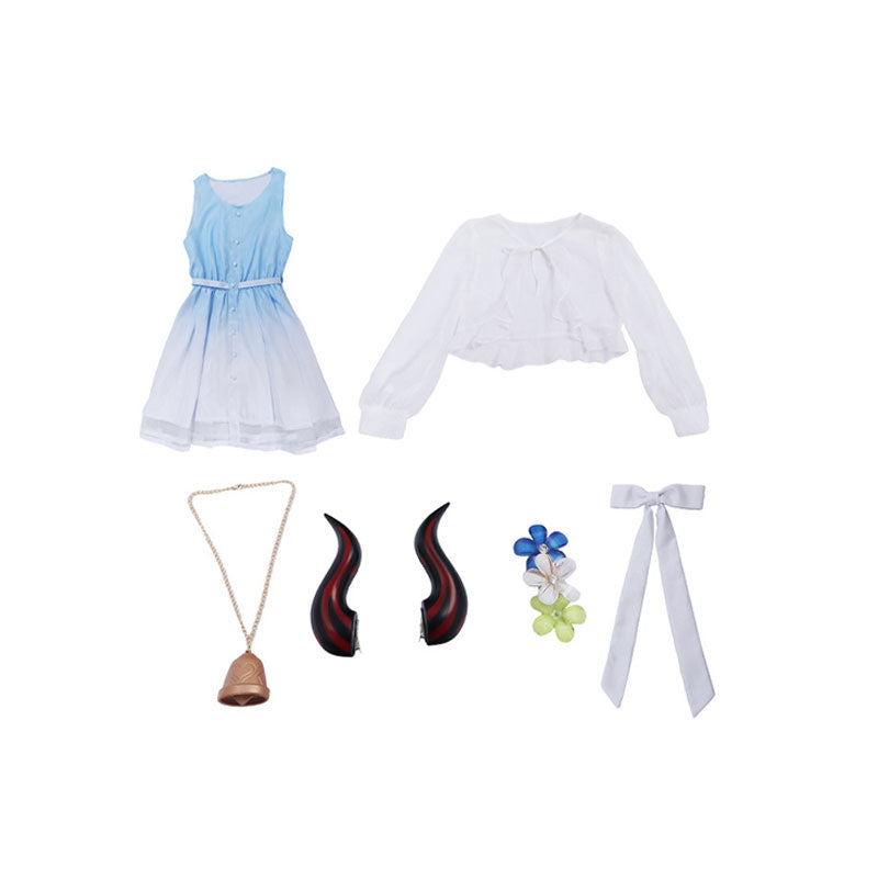 Game Genshin Impact X Animate Ganyu Cosplay Costumes