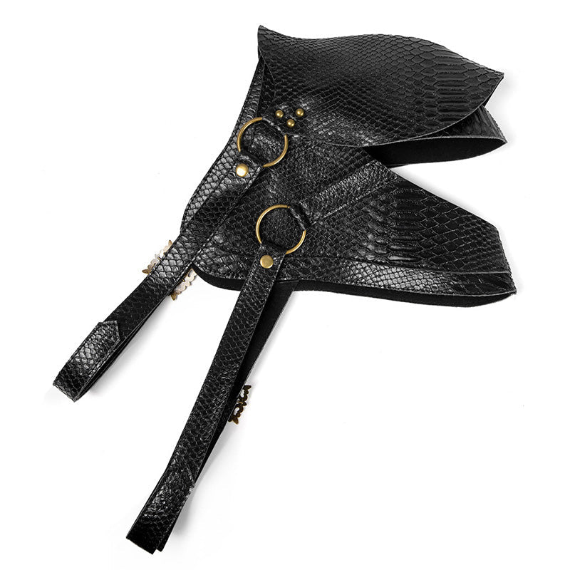 European Steampunk Female Armor Cape Vest Cosplay Costumes