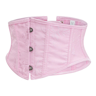 Womens Waist Trainer Cincher Heavy Duty Steel Boned Underbust Waspie Corset