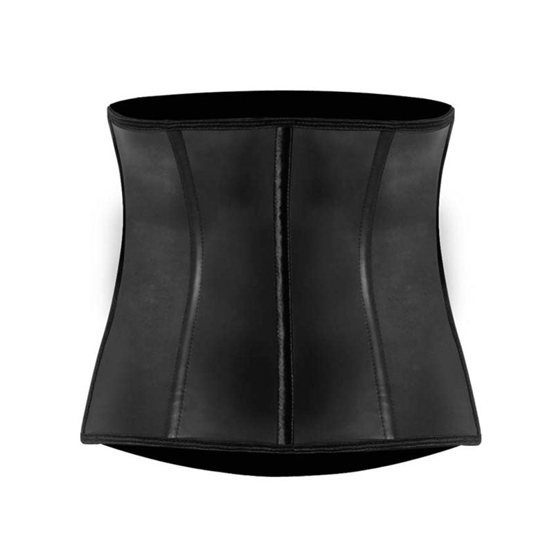 Mens 9-bone Waist Trainer Latex Trimmer Tummy Control Shapewear Slimming Girdle Stomach Band Back Support Body Shaper Belt