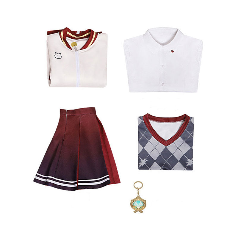 Game Genshin Impact Kaedehara Kazuha Uniform Cosplay Costumes