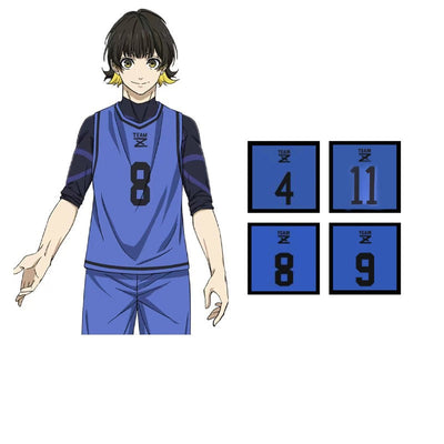 Anime Blue Lock Chigiri Hyoma Meguru Bachira Kunigami Rensuke Isagi Yoichi Cosplay Costumes