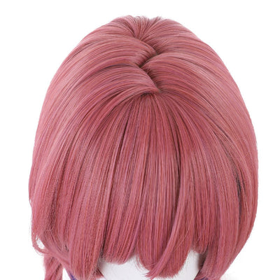 Miss Kobayashi's Dragon Maid Ilulu Gallery Pink Gradient Purple Long Cosplay Wigs