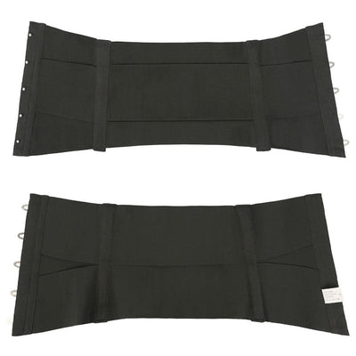 Womens Waist Trainer Cincher Heavy Duty Steel Boned Underbust Waspie Corse