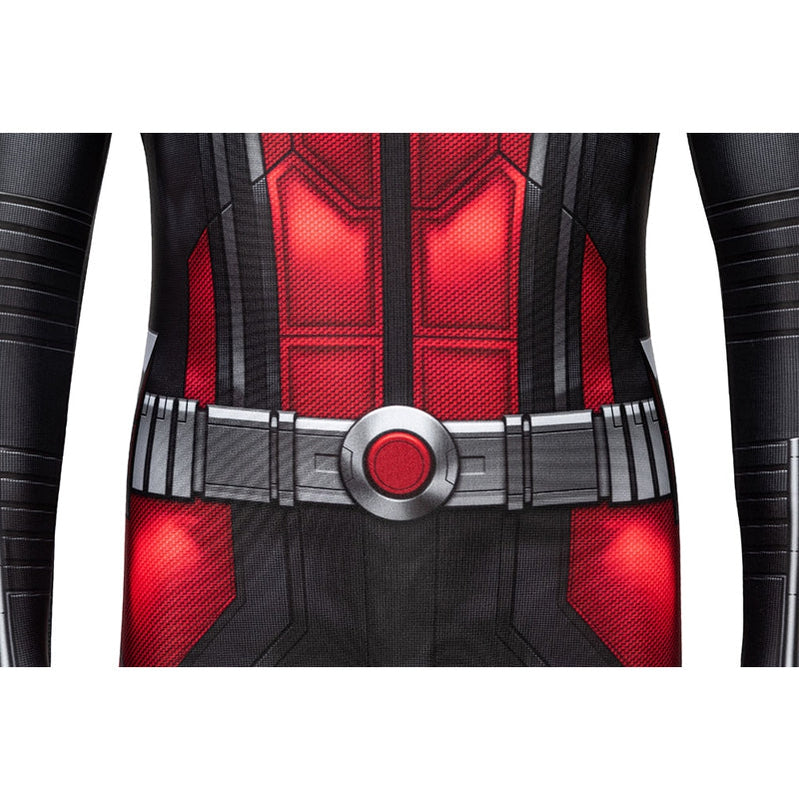 Movie Ant Man and the Wasp Ant-Man Children Jumpsuit Cosplay Costume