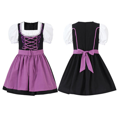 Medieval Farm Beer Festival Kids Halloween Dress Cosplay Costumes