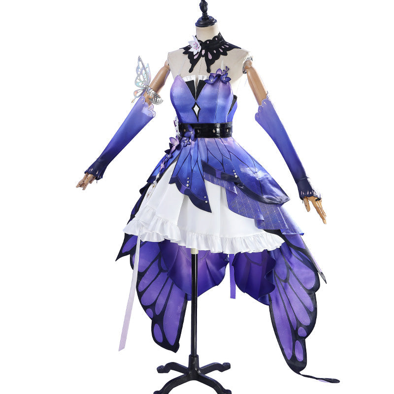 Honkai Star Rail Castorice Gossamer Flutter Cosplay Costumes