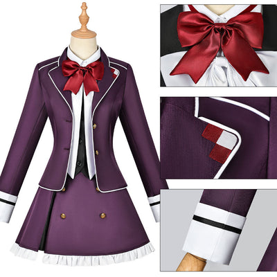 DIABOLIK LOVERS Komori Yui Purple Cosplay Costume