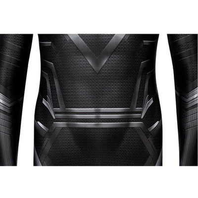Anime Black Panther Children Jumpsuit Cosplay Costume