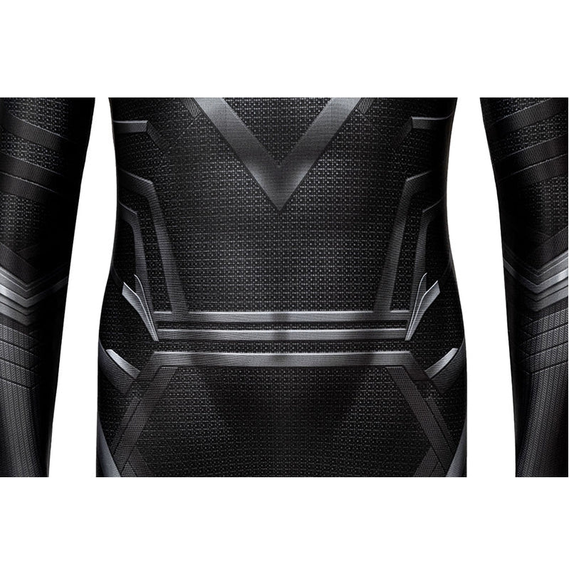 Anime Black Panther Children Jumpsuit Cosplay Costume