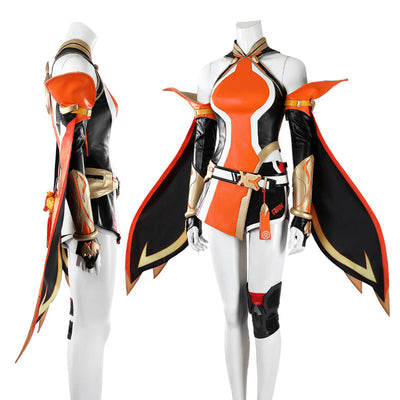Overwatch Anran Orange Cosplay Costume