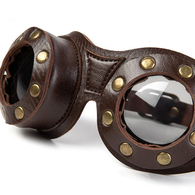 Steampunk Retro Gothic Outdoor Goggles Cosplay Props