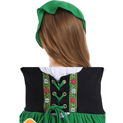 Medieval Farm Munich Beer Festival Kids Long Dress Cosplay Costumes