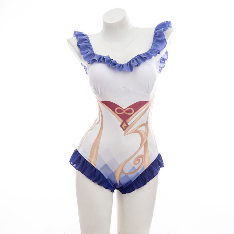 Game Genshin Impact Ganyu Swimsuit Cosplay Costumes