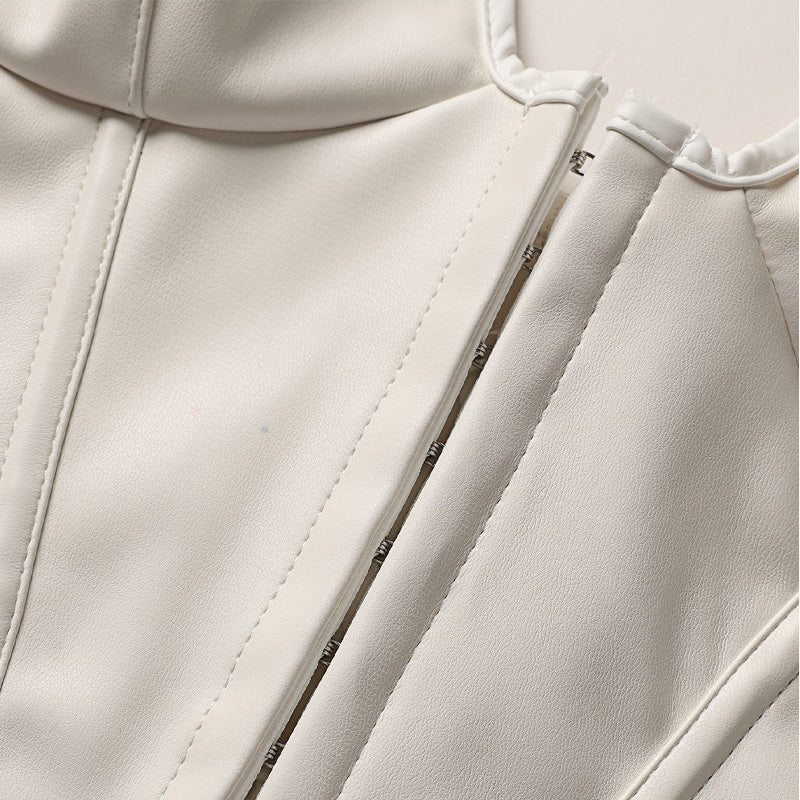 European Retro Style Drawstring Vest Bodycon Corset Cosplay Costumes
