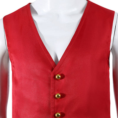 One Piece Live Action Season 2 D. Luffy Cosplay Costumes