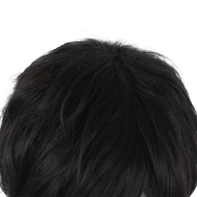 Anime The Duke of Death and His Maid Duke Black Short Cosplay Wigs