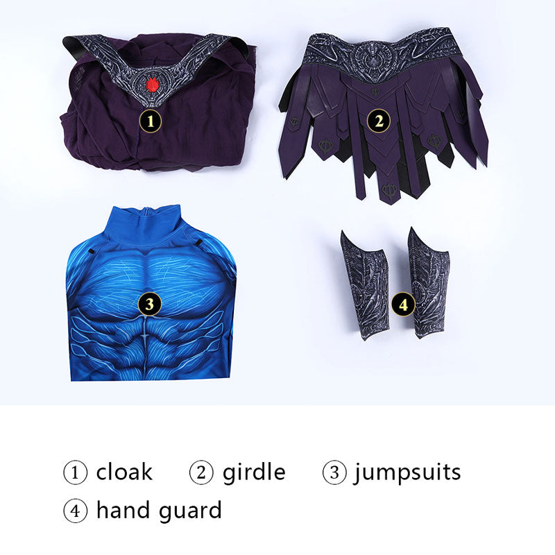 Masters of the Universe Skeletor Cosplay Costumes