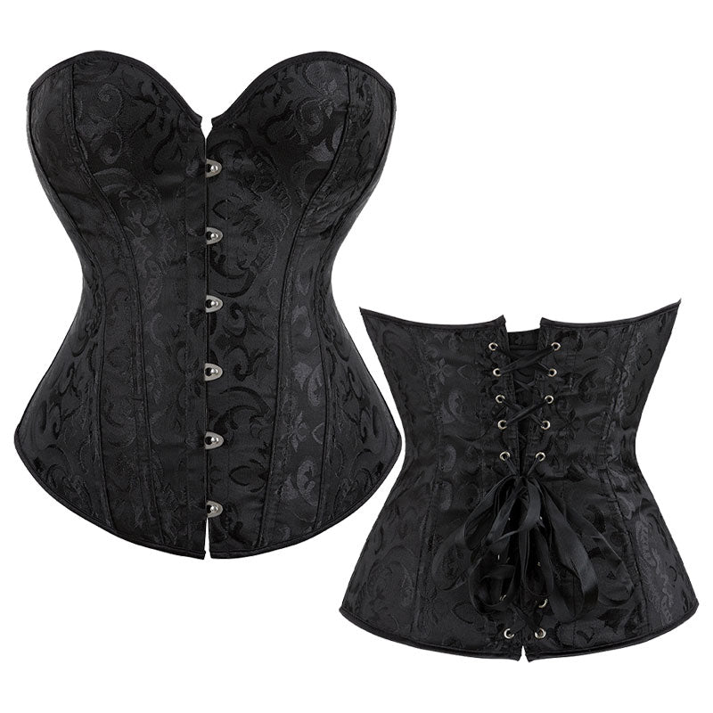 Court Style Bridal Corset Shaper Bust Lifting Waist Cinching Tight Bustier Camisole Tank Top Hourglass Shapewear
