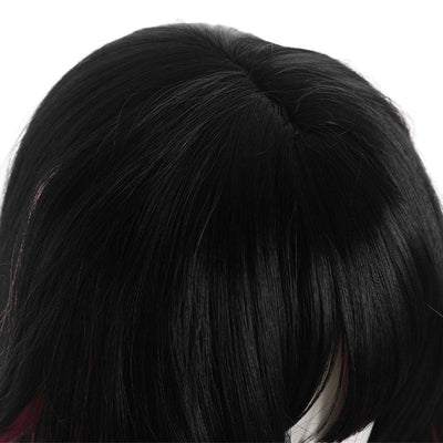 Genshin Impact Columbina Damslette Black Pink Cosplay Wigs