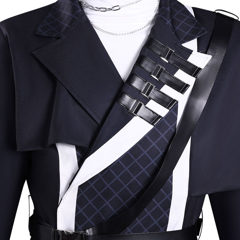 Tamon's B-Side Keito Tachibana Black Vest Uniform Cosplay Costume