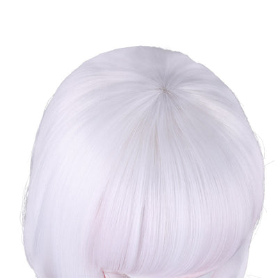 Anime Takt Op. Destiny Destiny White Pink Cosplay Wigs
