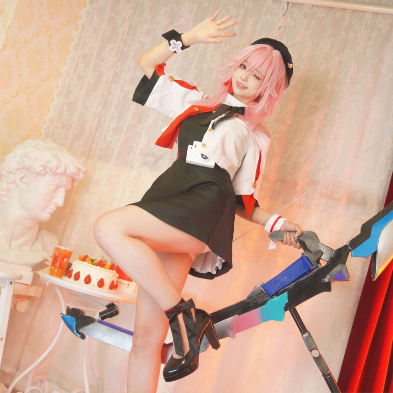 Honkai: Star Rail KFC  March 7th Cosplay Costumes