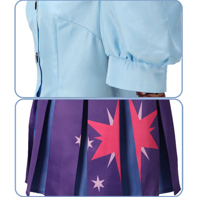 Anime My Little Pony Little Horse Girls Equestria Girls Twilight Sparkle Cosplay Costumes