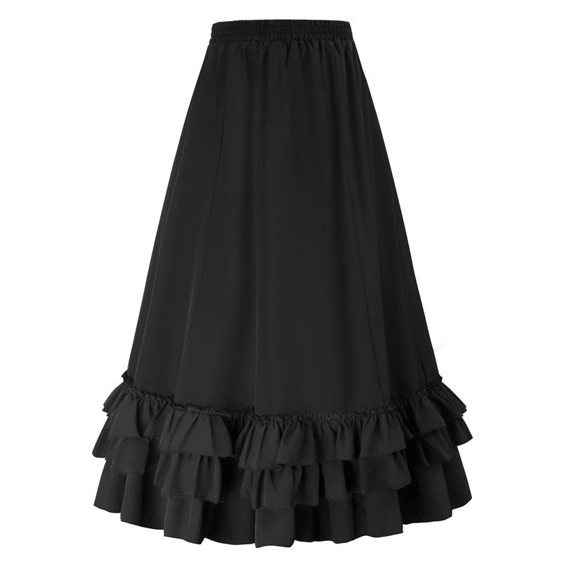 Vintage Gothic Victorian Renaissance Retro Women's Short Skirt Halloween Cosplay Costumes