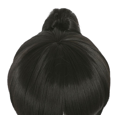 Anime LoveLive!SuperStar!! Hazuki Ren Black Long Ponytail Cosplay Wigs