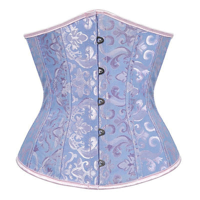 Corset Women‘s Brocade Underbust Boned Corsets Bustier Waist Trainer