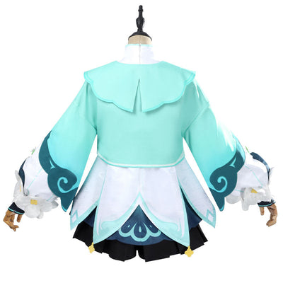 Genshin Impact Yaoyao Rainlit Bamboo Reverie Cosplay Costumes