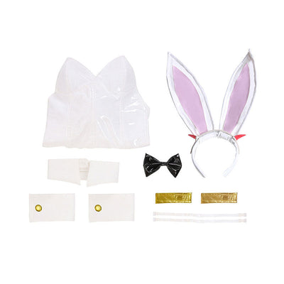 Anime DARLING in the FRANXX 02 Zero Two Bunny Girl White Cosplay Costumes
