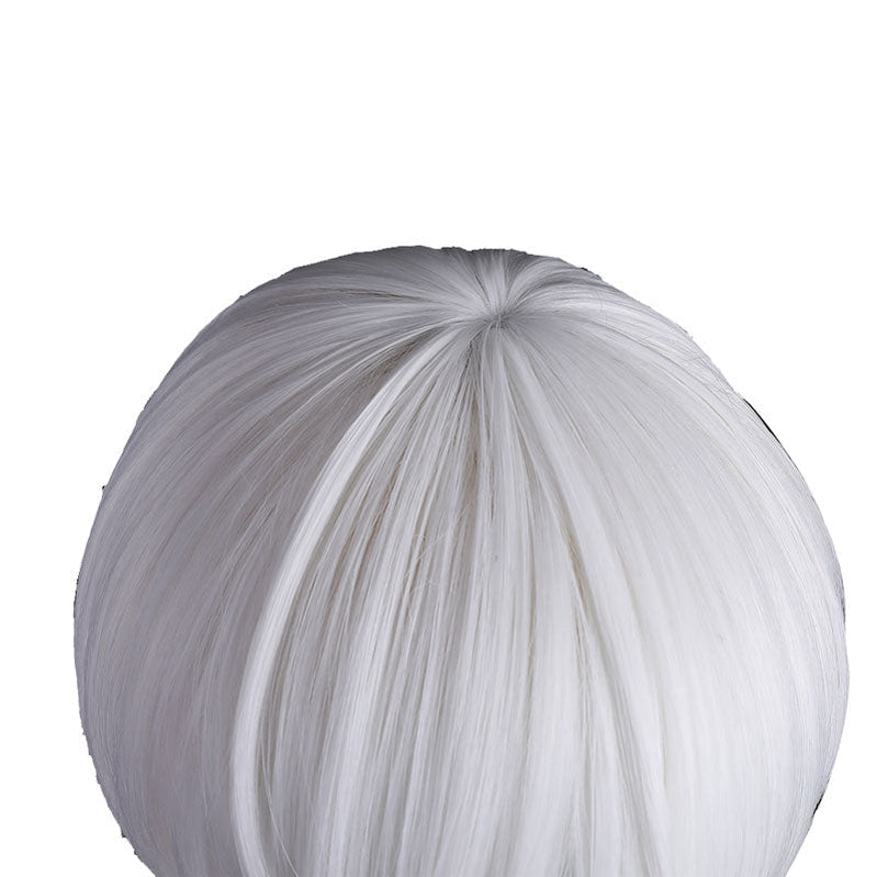 Anime To Your Eternity Fushi White Short Cosplay Wig