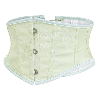Womens Waist Trainer Cincher Heavy Duty Steel Boned Underbust Waspie Corset