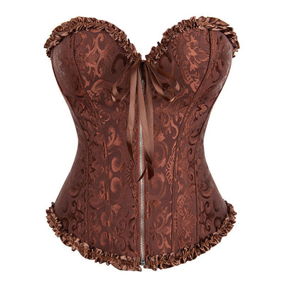 Court-styletro Z Reipper Jacquard Bustier Waist-cinching Corset Cosplay Costumes