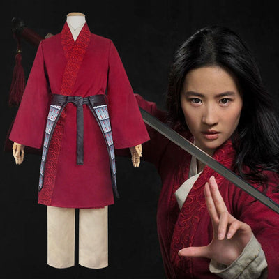 2020 The New Movie Mulan Full Set Cosplay Costumes