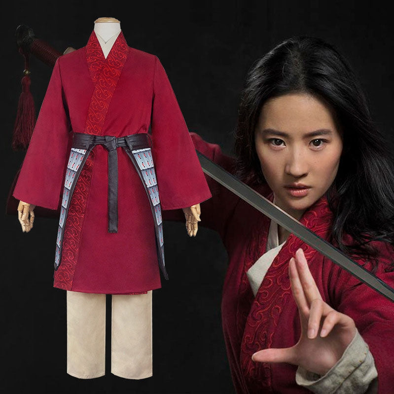 2020 The New Movie Mulan Full Set Cosplay Costumes