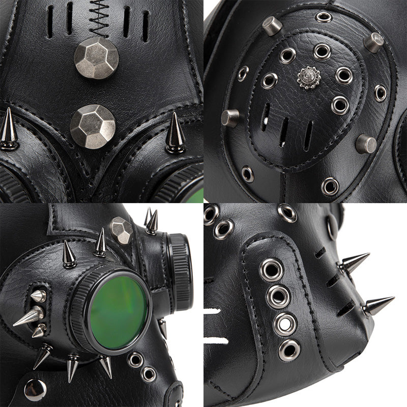Steampunk European Retro Bird Beak Mask Protective Headgear Cosplay Props