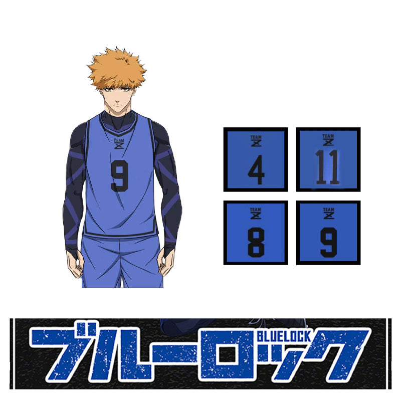 Anime Blue Lock Chigiri Hyoma Meguru Bachira Kunigami Rensuke Isagi Yoichi Cosplay Costumes