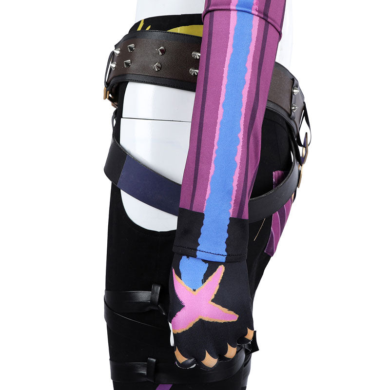 LOL Arcane Season 2 Jinx Battle Suit Cosplay Costume