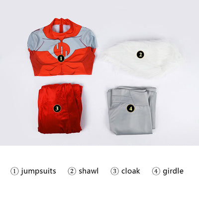 Invincible Season 4 Thragg Kids Jumpsuits Cosplay Costumes