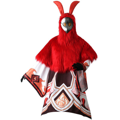 Game Genshin Impact Pyro Abyss Mage Outfit Cosplay Costumes