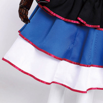 Game Overwatch D.Va Hana Song Kimono Lolita Dress Cosplay Costumes